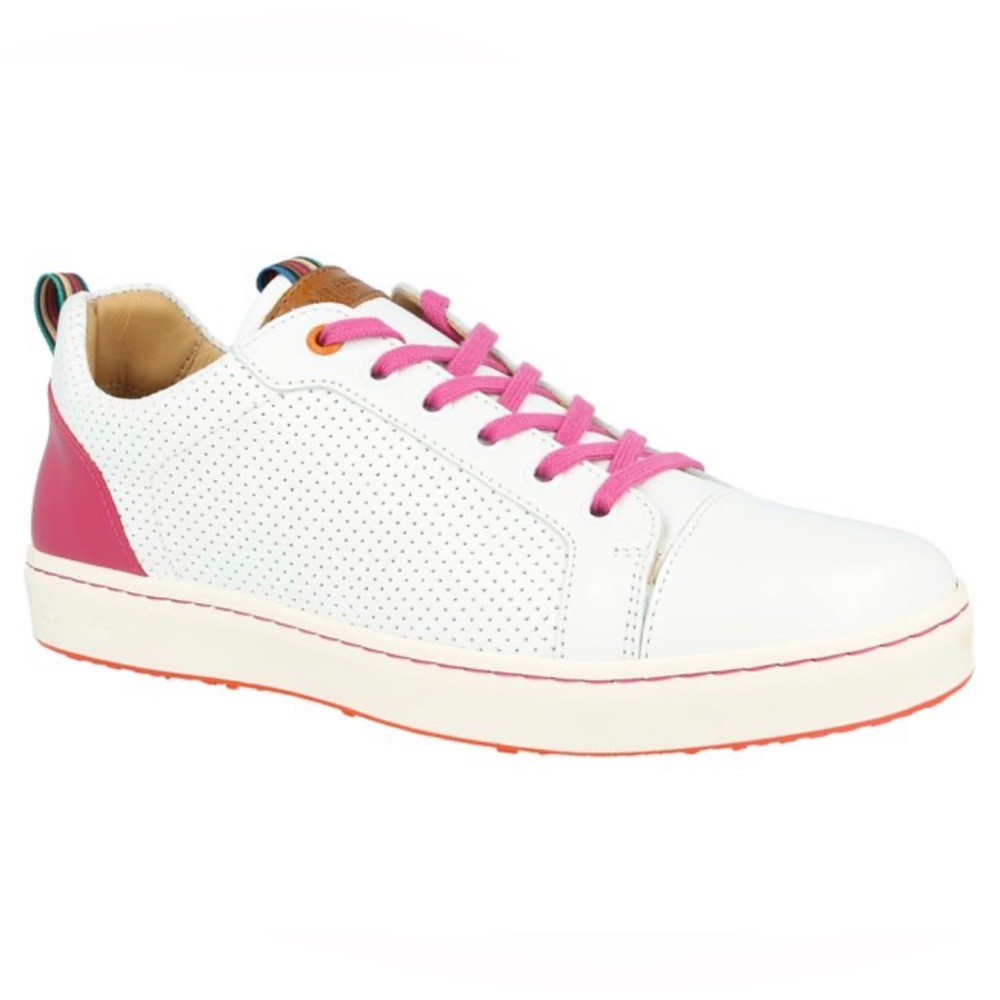 New Ladies Royal Albartross Amalfi Spikeless White pink 40 10 golf shoe sneaker
